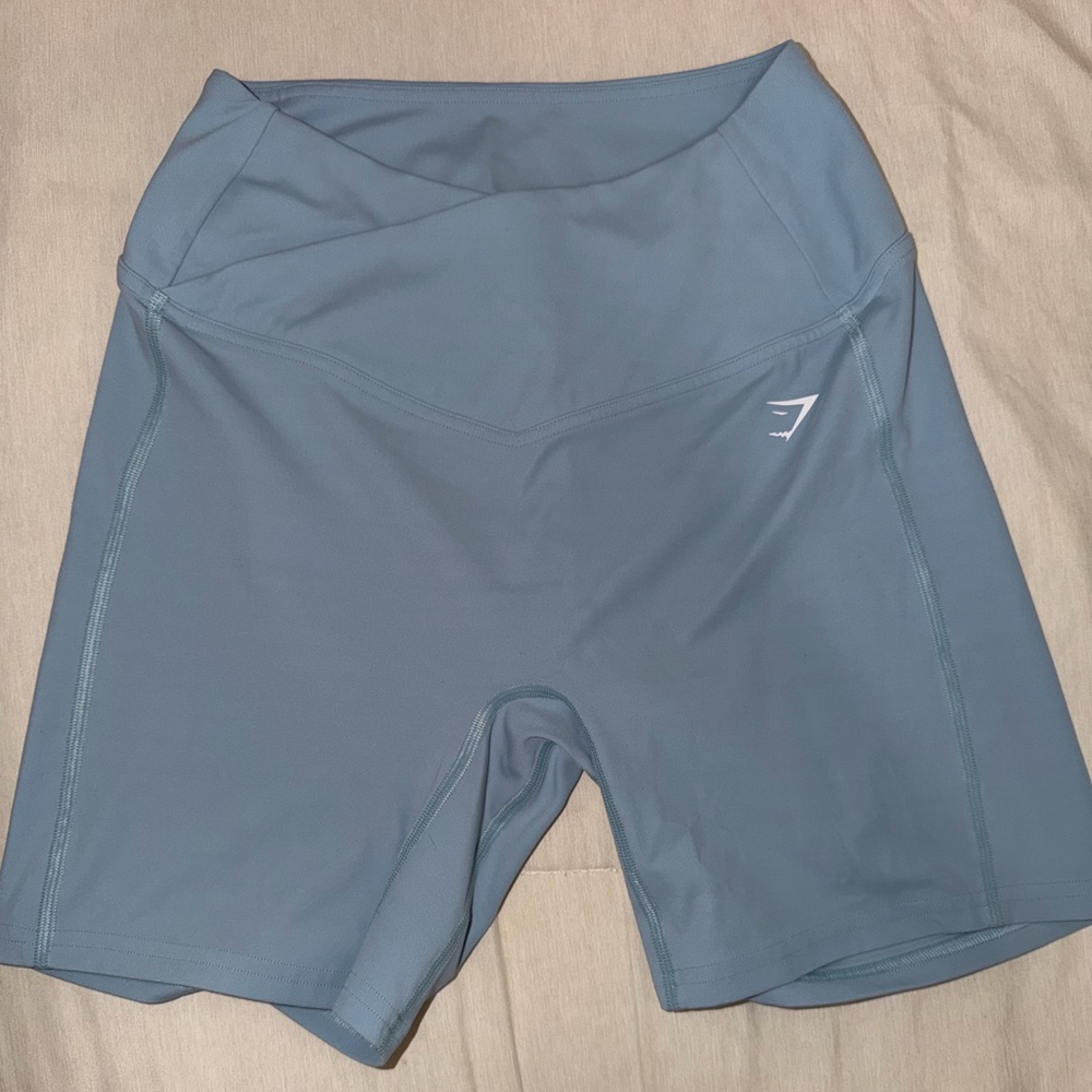 Gymshark Women's Slate Blue Bike Shorts